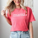  Mom Heart Comfort Colors Tee, Mother's Day Shirt, Abuela, Auntie, Gigi, Grammy, Grandma, Mama, Mimi, Mom, Mommy, Nana, Nany, Oma, Wifey