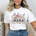  Mama Flower Garden Comfort Colors Tee, Floral Mom Shirt, Spring Garden Tee