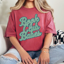 Medium Crimson Book Club Babes Comfort Colors Tee, Reading Books Printed Tee, Book Tok Shirt 