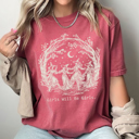  Girls Will Be Girls Witchy Comfort Colors Tee, Witch Coven Funny Printed Tee, Halloween Spooky Shirt