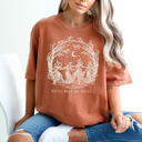  Girls Will Be Girls Witchy Comfort Colors Tee, Witch Coven Funny Printed Tee, Halloween Spooky Shirt