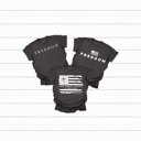 Large Pepper Freedom Comfort Colors Tees, Free Speech Graphic Tee, God Family Country Printed Tee 