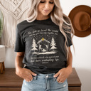 Medium Charocal For God So Loved The World Graphic Tee, Chirstmas, Birth Of Jesus Holiday Shirt 