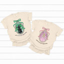 XXL Ivory Change For The Good Comfort Colors, Green Witch, Pink Witch, Trendy Printed Tee, Pink And Green Graphic Tee