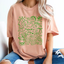  Patrick's Day Collage Comfort Colors Tee, Lucky Shamrock Graphic Tee, St Patty's Day Shirt  
