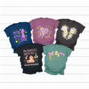 XXL Light Green The Lost Princess Comfort Colors Tee, Floating Lanterns Shirt, Flower Gleam And Glow Printed Tee