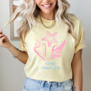 Medium Butter I Need Vitamin Sea Graphic Tee, Beach Seashell Shirt, Summer Beach Trip Comfort Colors Tee