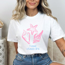 Small White I Need Vitamin Sea Graphic Tee, Beach Seashell Shirt, Summer Beach Trip Comfort Colors Tee
