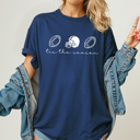 XXL Navy Tis The Season Football Graphic Tee, Football Season Shirt, Football Game Day Comfort Colors Tee