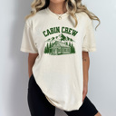  Cabin Crew Graphic Tee, Family Caping Trip Shirt, Family Matching Comfort Colors Tee