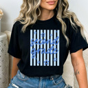  Teacher Grade Striped Graphic Tee, Star Doodle Stripes Shirt, Back To School Grades Comfort Colors Tee
