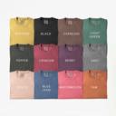 Large Berry US States Varsity Font Comfort Colors Tee, America States Shirt, Home State Tee