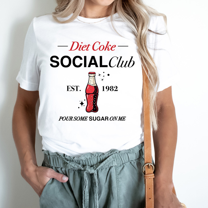 Diet Coke Favorites Graphic Tee, I Need Diet Coke Printed Shirt, Diet Coke Is My Love Language Tee