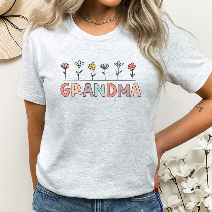 Mother's Day Garden Graphic Tee, Mother's Day Shirt, Mama Tee, Nana Tee, Mimi Tee, Grandma Tee