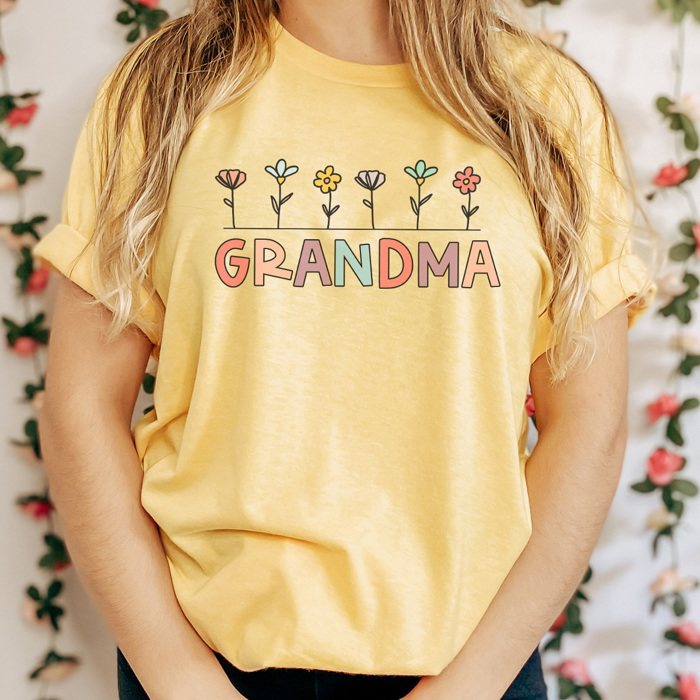 Mother's Day Garden Graphic Tee, Mother's Day Shirt, Mama Tee, Nana Tee, Mimi Tee, Grandma Tee