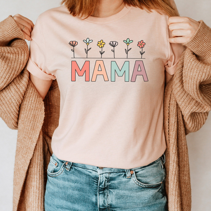 Mother's Day Garden Graphic Tee, Mother's Day Shirt, Mama Tee, Nana Tee, Mimi Tee, Grandma Tee