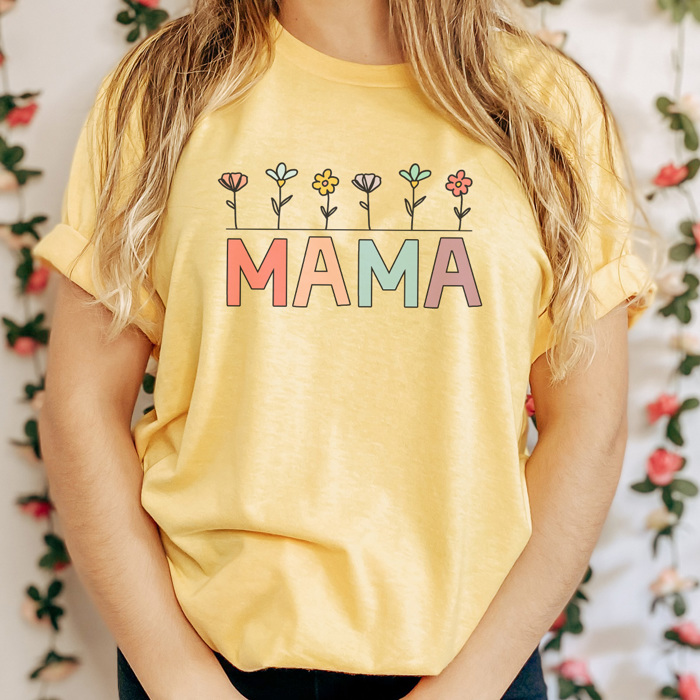 Mother's Day Garden Graphic Tee, Mother's Day Shirt, Mama Tee, Nana Tee, Mimi Tee, Grandma Tee