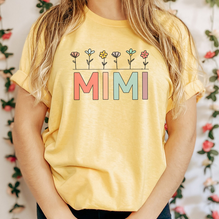 Mother's Day Garden Graphic Tee, Mother's Day Shirt, Mama Tee, Nana Tee, Mimi Tee, Grandma Tee