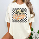 Small Ivory Vintage Summer Graphic Tee, Summer Tshirt, Cute Graphic Tee, Boho Shirt