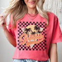 XL Watermelon Vintage Summer Graphic Tee, Summer Tshirt, Cute Graphic Tee, Boho Shirt