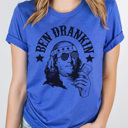  Ben Drankin Graphic Tee, Fourth of July Shirt, 4th of July Tee, Funny Graphic Tee
