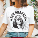 XL White Ben Drankin Graphic Tee, Fourth of July Shirt, 4th of July Tee, Funny Graphic Tee