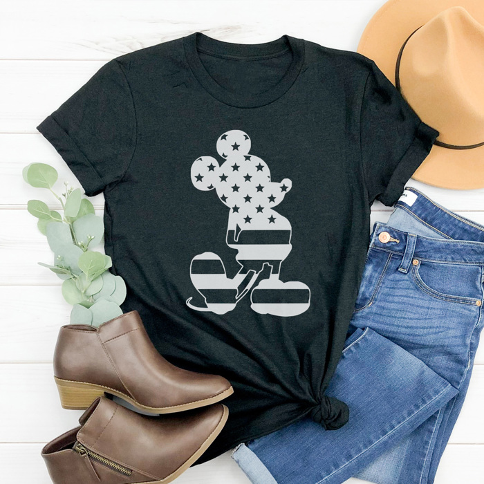 Patriotic Mouse Graphic Tee, 4th of July Shirt, Fourth of July Tee, Theme Park Shirt, Boy Mouse Shirt, Family Vacation Tee