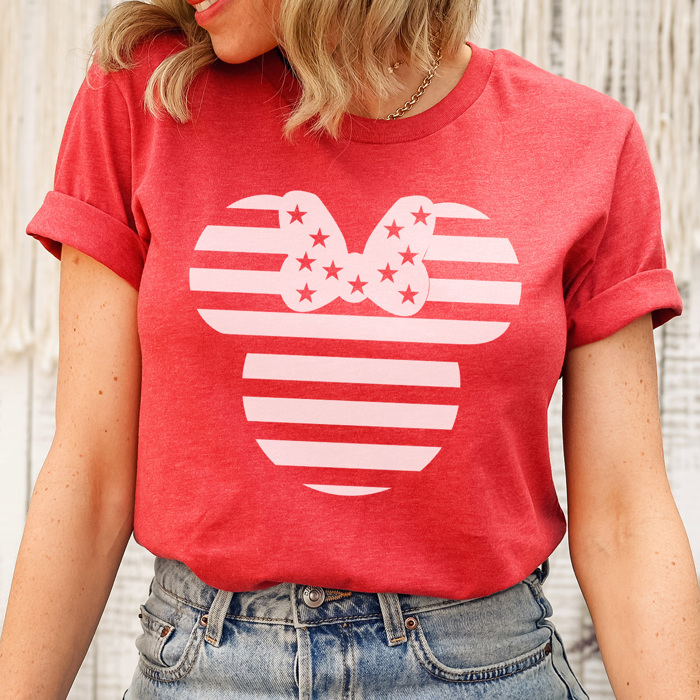 Patriotic Mouse Graphic Tee, 4th of July Shirt, Fourth of July Tee, Theme Park Shirt, Boy Mouse Shirt, Family Vacation Tee