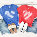  Patriotic Mouse Graphic Tee, 4th of July Shirt, Fourth of July Tee, Theme Park Shirt, Boy Mouse Shirt, Family Vacation Tee