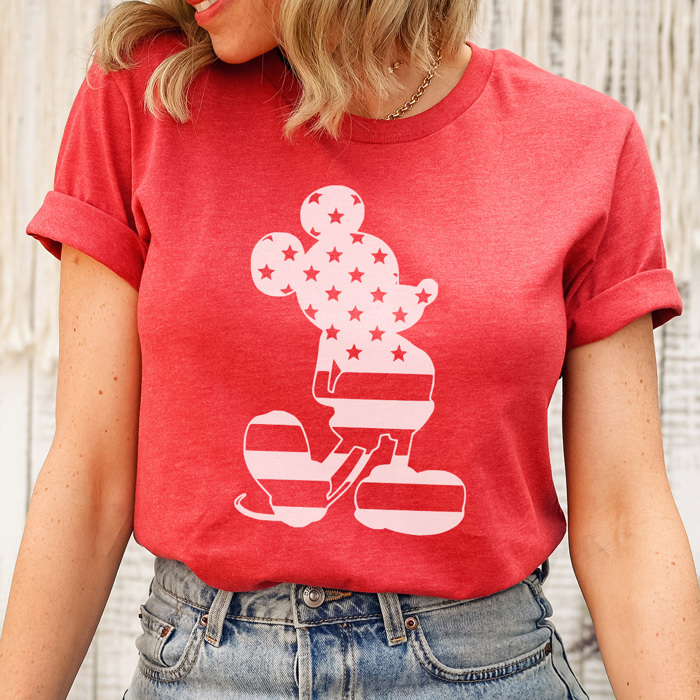 Patriotic Mouse Graphic Tee, 4th of July Shirt, Fourth of July Tee, Theme Park Shirt, Boy Mouse Shirt, Family Vacation Tee