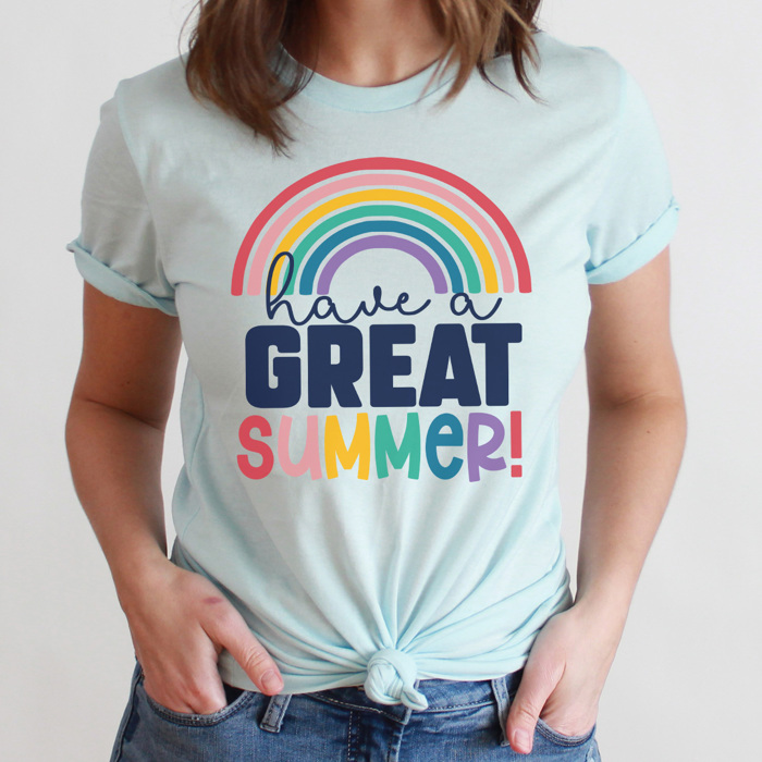 Have A Great Summer Graphic Tee, Teacher Graphic Tee, Last Day of School, Teacher Appreciation, Teacher Gift