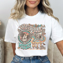 Small White Nashville Music City Graphic Tee, Country Graphic Tee, Western Shirt, Cowgirl Style, Music Tshirt