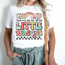 XL White Little Reasons Graphic Tee, Cute Teacher Tee, Teacher Graphic Tee, Preschool Teacher, Pre-K Teacher