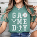  Basebal Game Day Graphic Tee, Baseball Graphic Tee, Game Day Shirt, Baseball Mom Tee