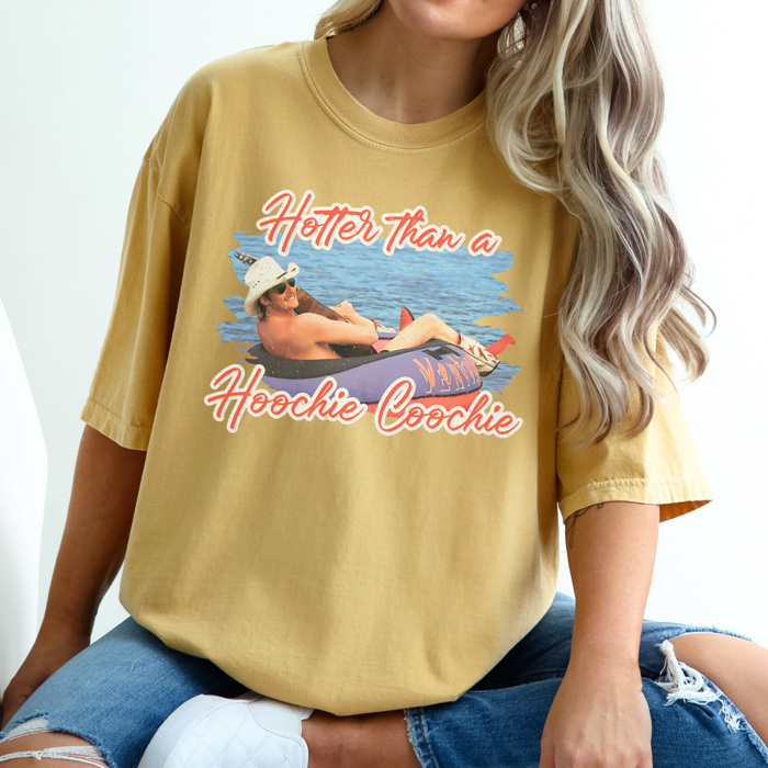 Hoochie Coochie Graphic Tee, Summer Graphic Tee, Country Music Tee, Lake Day Shirt