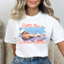 XL White Hoochie Coochie Graphic Tee, Summer Graphic Tee, Country Music Tee, Lake Day Shirt
