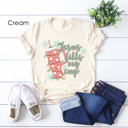 Medium Cream Jesus Fills My Cup Graphic Tee, Favorite Tumbler Shirt, Stanley Shirt, Christmas Stanley, Cute Christmas Shirt, Trendy Christmas Shirt