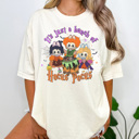 Large Ivory The Monsters Hocus Pocus Graphic Tee, Trendy Graphic Tee, Halloween Shirt, Hocus Pocus Tee, Sanderson Sisters Shirt