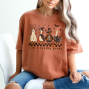  Just A Spooky Goose Graphic Tee, Cute Halloween Shirt, Trendy Halloween, Silly Goose Shirt