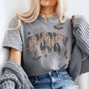 XXL Gray Trendy Spooky Graphic Tee, Halloween Shirt, Fall Graphic Tee, Cute Halloween Shirt