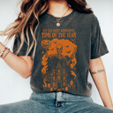  Most Wonderful Halloween Time Graphic Tee, Spooky Shirt, Hallowen Graphic Tee, Skeleton Shirt