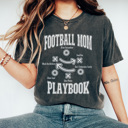 XXL Pepper Football Mom Playbook Graphic Tee, Game Day Shirt, Football Mom Tee