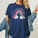 XXL Navy In My Teacher Era Graphic Tee, Cute Teacher Tee, Back to School Teacher. New Teacher Shirt, Gift for Teacher