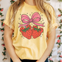  Strawberry Mouse Graphic Tee, Theme Park Shirt, Boy Mouse Shirt, Family Vacation Tee