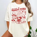 Large Ivory Most Magical Day Graphic Tee, Vacation Tee, Theme Park Shirt, Magical Kingdom Tee, Mouse Shirt