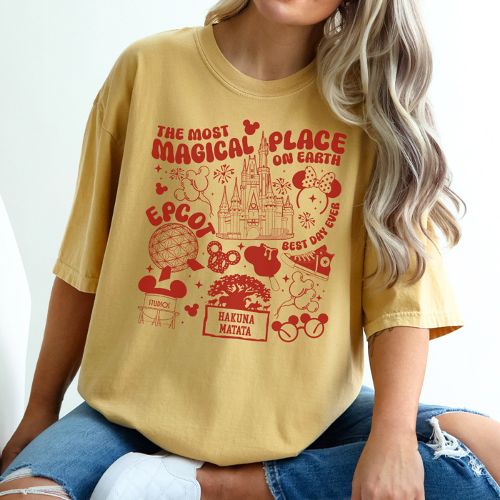 Most Magical Day Graphic Tee, Vacation Tee, Theme Park Shirt, Magical Kingdom Tee, Mouse Shirt