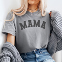XL Gray Mama Varsity Graphic Tee, Grandma Shirt, Mother's Day Gift, Mama Shirt
