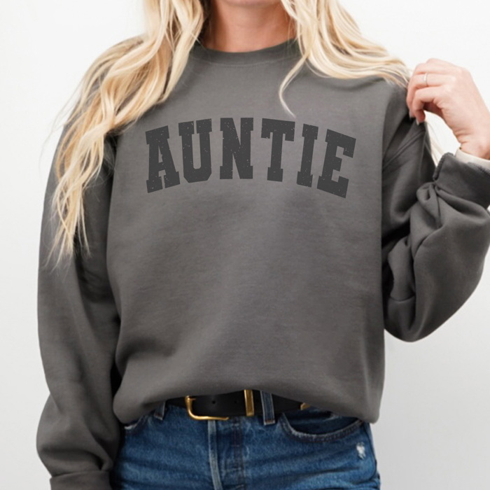 Auntie Varsity Graphic Sweatshirt, Aunt Sweatshirt, Mother's Day Gift, Auntie Shirt