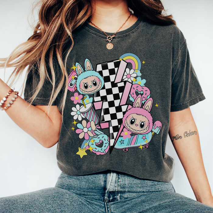 Cute Monsters Graphic Tee, Trendy Monsters Shirt, BuBu Shirt, Every Day Tee