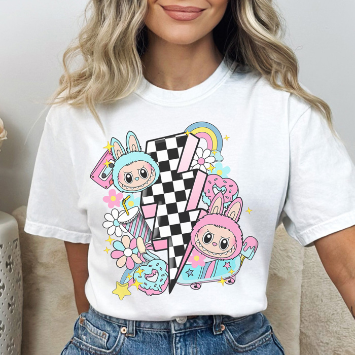 Cute Monsters Graphic Tee, Trendy Monsters Shirt, BuBu Shirt, Every Day Tee